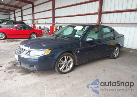 2009 Saab 9-5 2.3T/Aero z USA, uszkodzony, nr VIN YS3ED49GX93501399